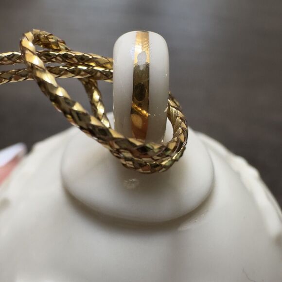 Lenox 1995 Annual Christmas Ornament Egg Shaped‎ Santa Ball Ornament No Box - Picture 7 of 10